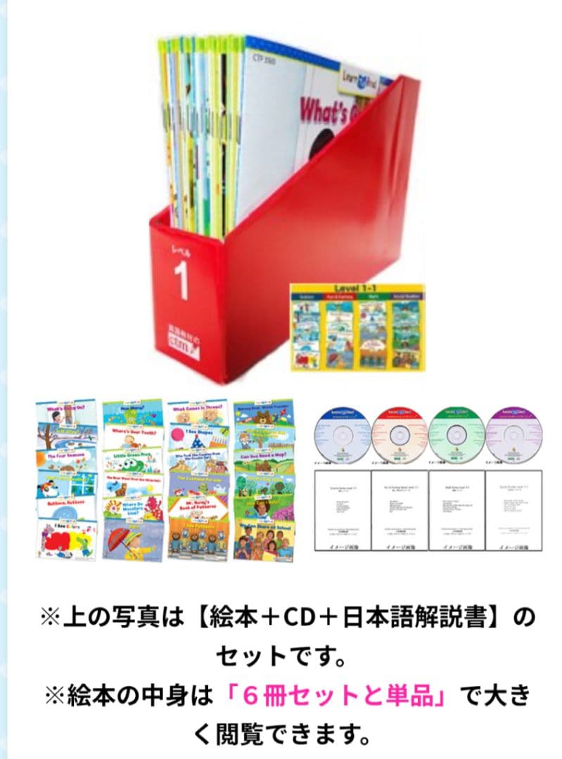 CTP絵本 Learn to Read　24冊セット ＜レベル1-1＞多読絵本