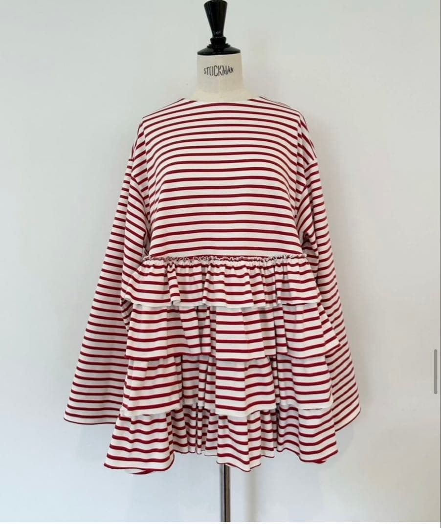 トップス Rosymonster kurage border tunic