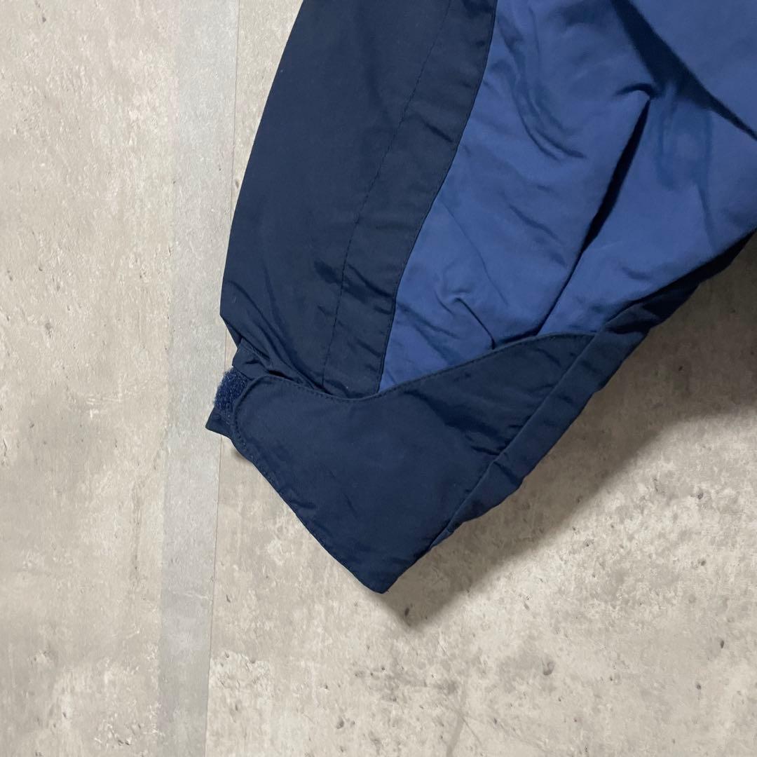 Burtonバートンスキーウェアスノーボードジャケット紺ネイビー青ブルー刺繍ロゴ