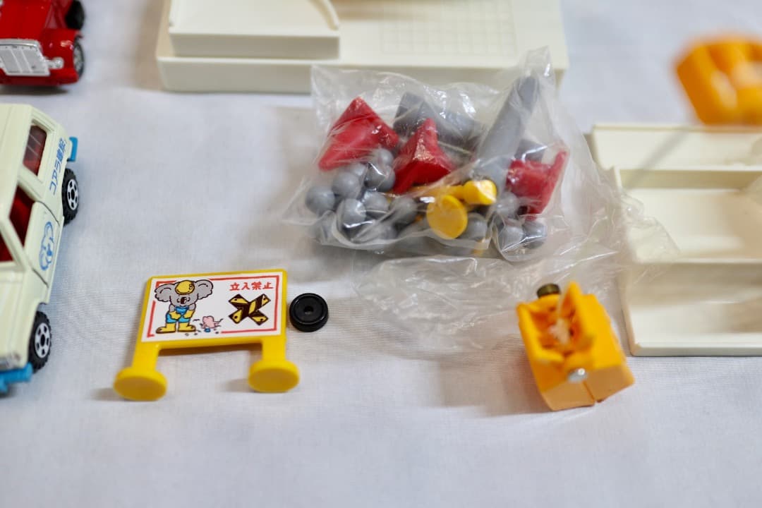 希少 当時物 日本製 トミカ ただいま工事中! マップ 元箱有り TOMY