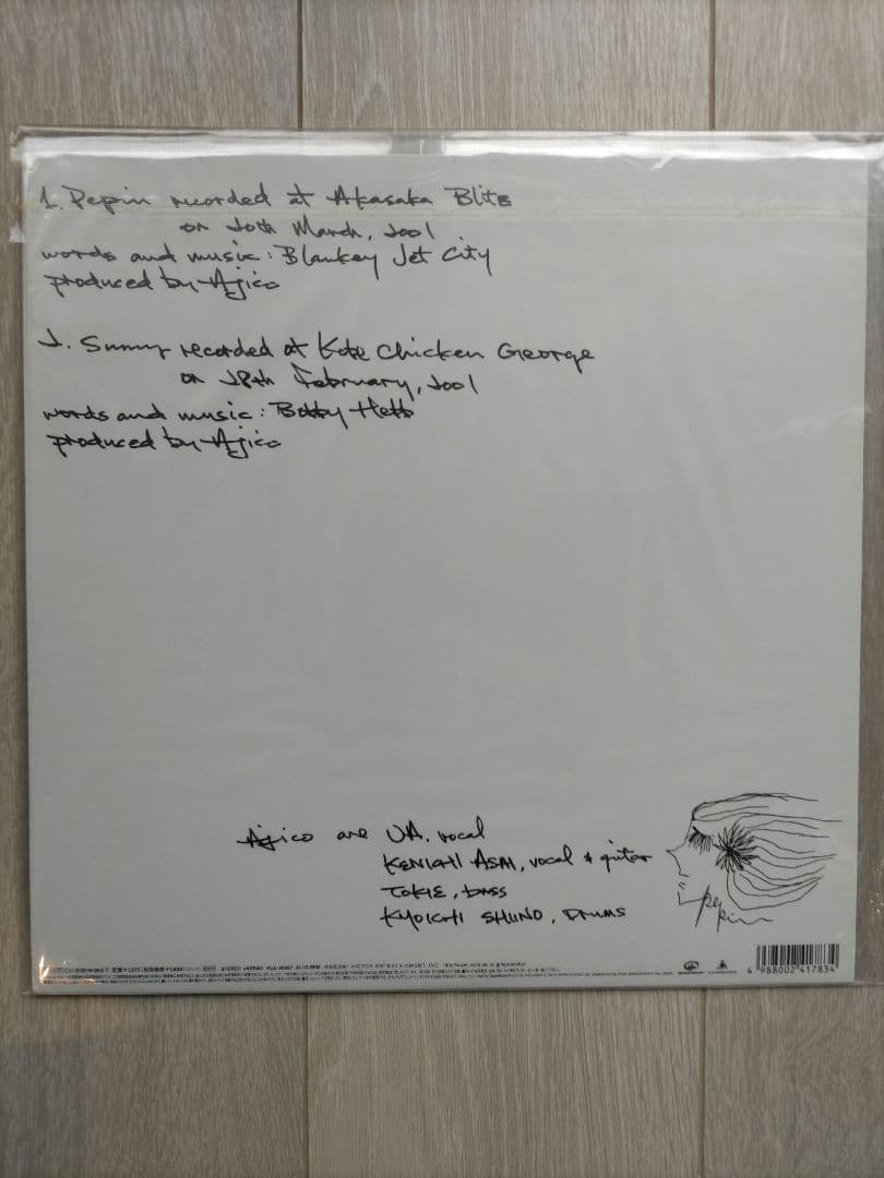 AJICO レコード４枚セット（波動・美しいこと・ペピン・深緑）美品