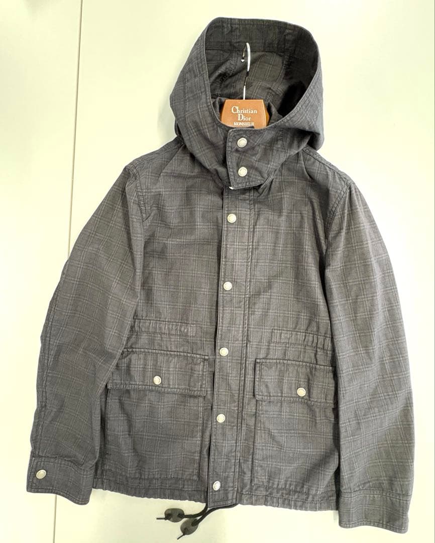 バーバリーブラックレーベル ジャケット パーカー ブルゾン チェック M