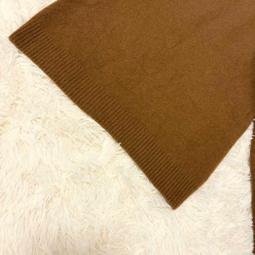 MARGARET HOWELL カシミヤ混 ニット ブラウン