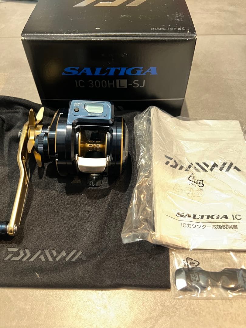 ダイワ ソルティガ DAIWA SALTIGA IC 300HL-SJ 極美品