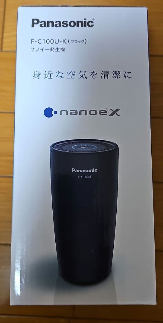 新品、未開封 Panasonic F-C100U-K ナノイー発生器