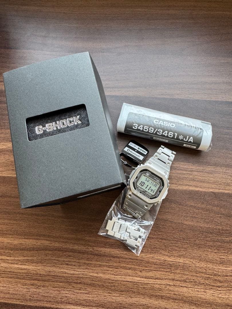 CASIO G-SHOCK GMW-B5000D-1JF フルメタル　マット加工