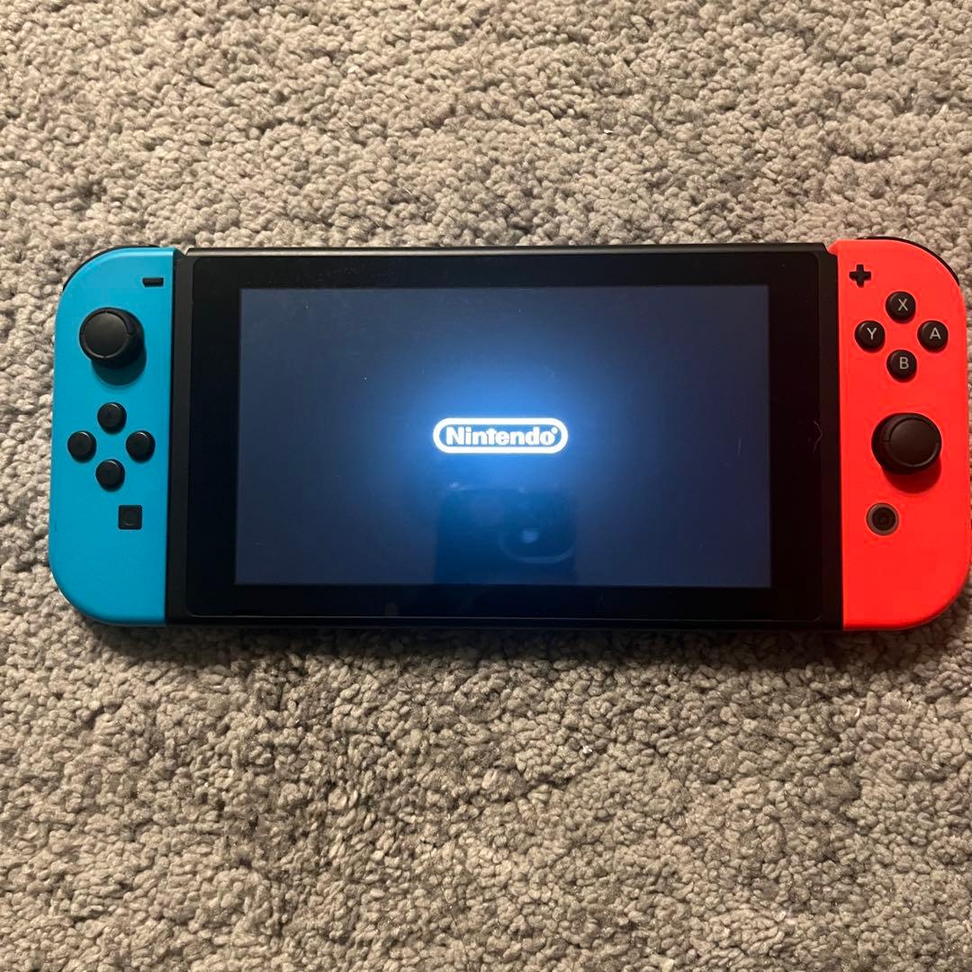 動作確認済みNintendo Switch ネオンブルー/レッド 本体