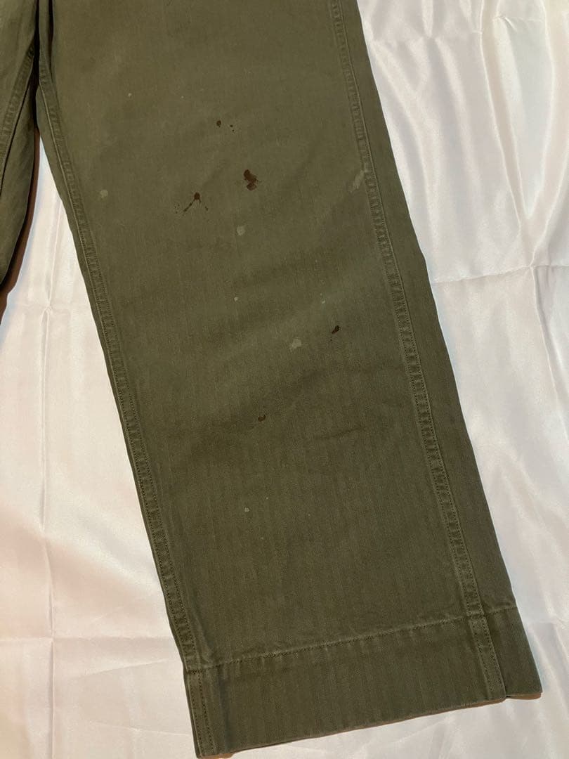 専用HERILL 24aw USMC HBT Pants olive サイズ1