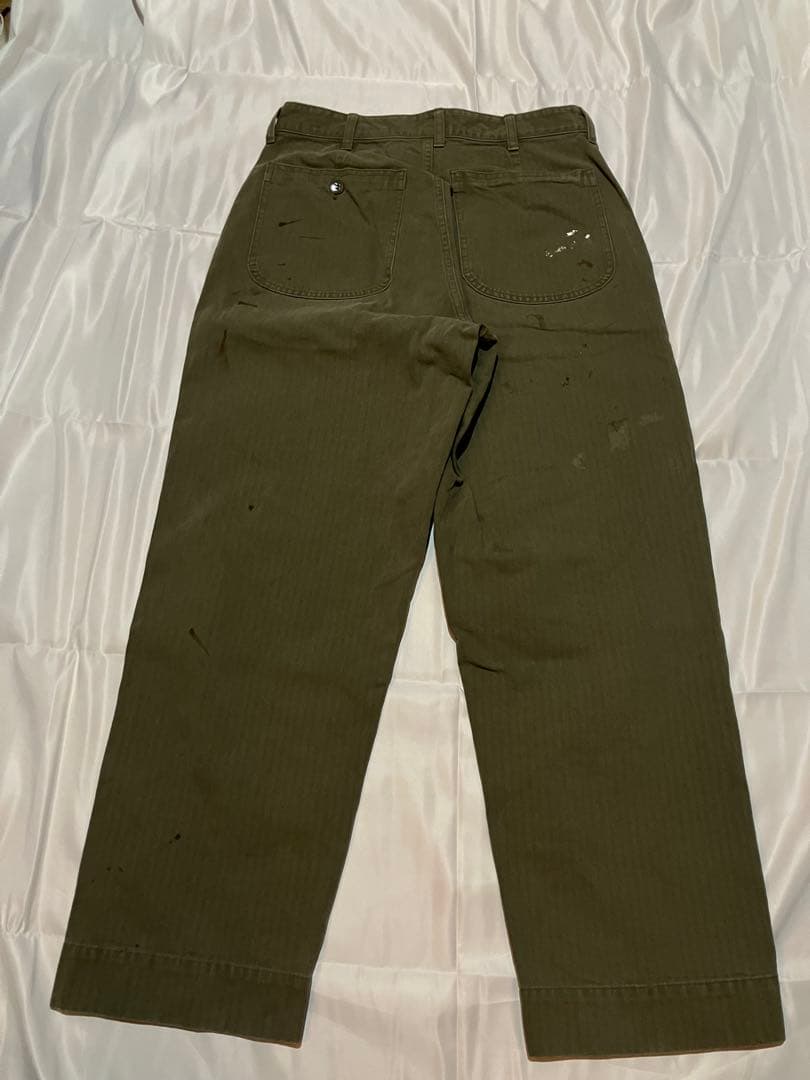 専用HERILL 24aw USMC HBT Pants olive サイズ1