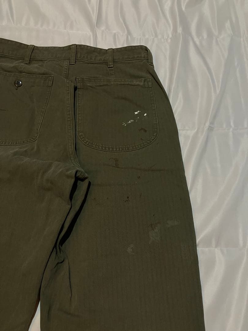 専用HERILL 24aw USMC HBT Pants olive サイズ1