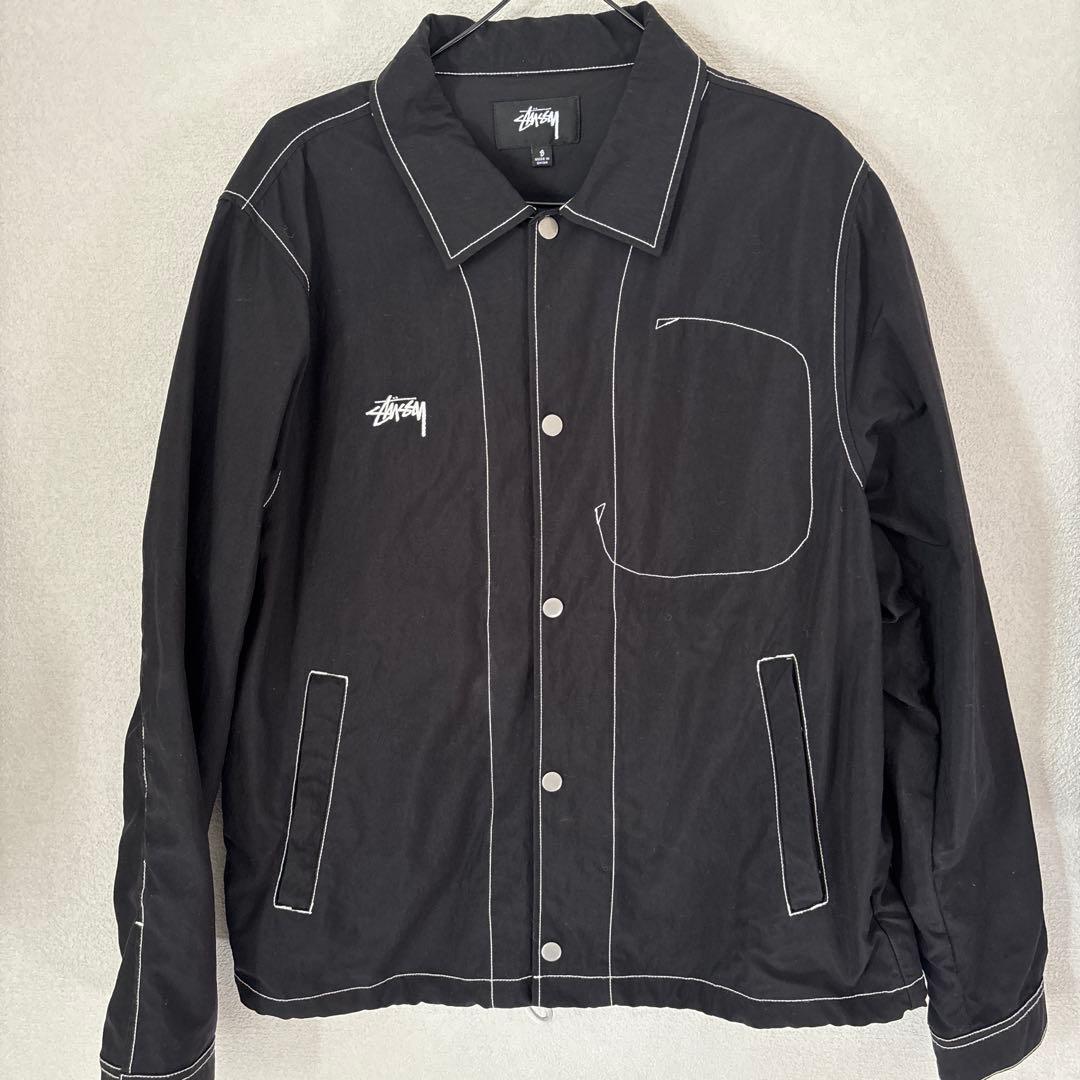 【早い者勝ち‼️】STUSSY Nylon Folsom JKT BLACK