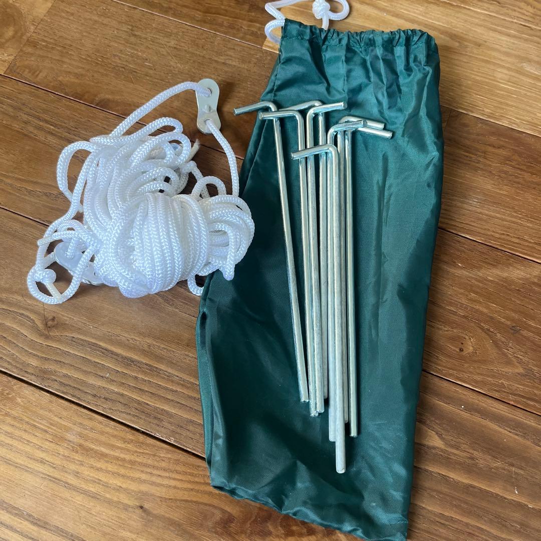 美品 コールマン イージーキャノピーST260 グリーン タープ Coleman