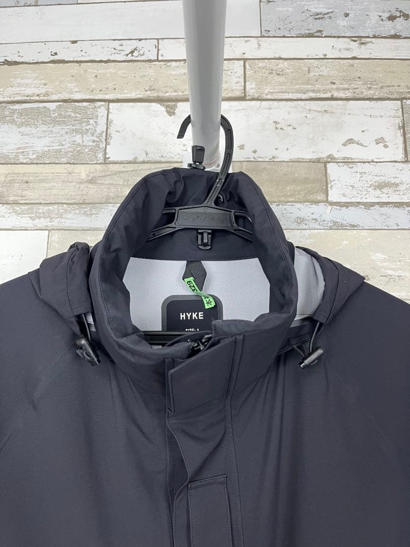【美品】24FW HYKE PERTEX SHELL JACKET サイズ1