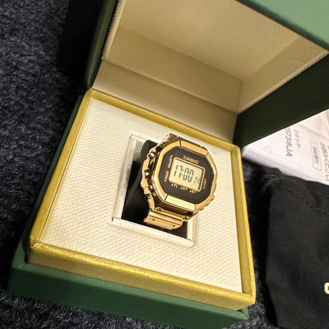 CASIO RING WATCH CRW-001G-9JR カシオゴールド 新品