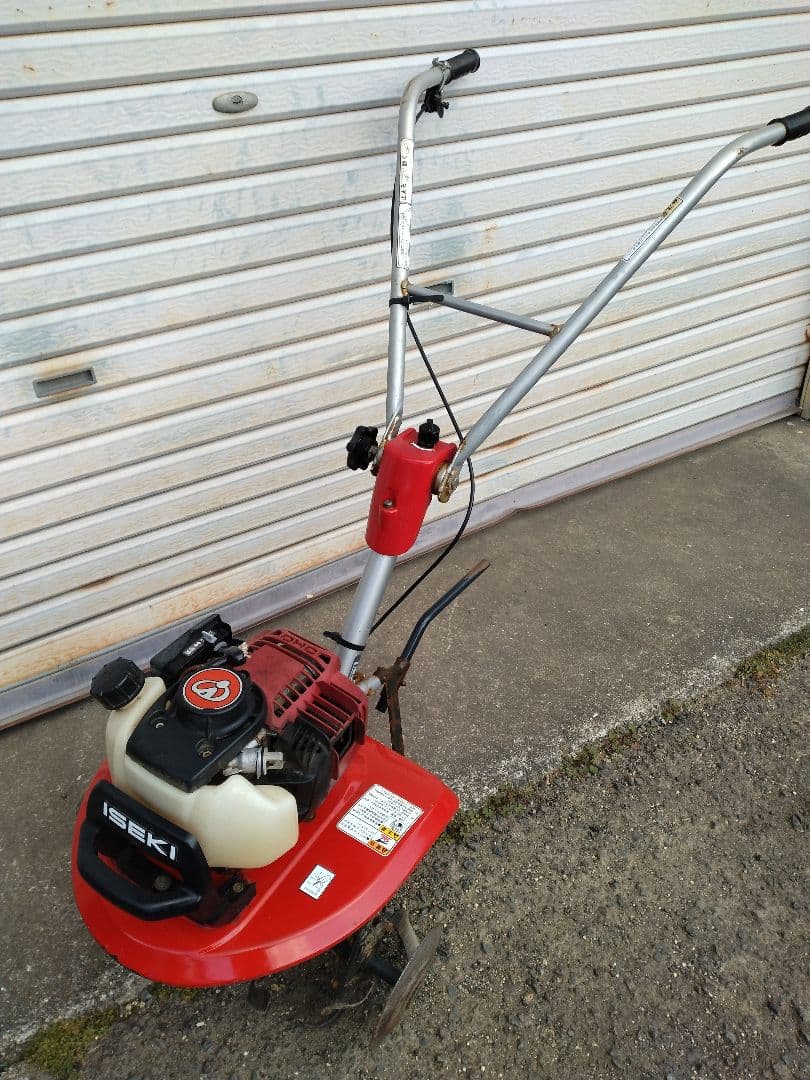 ★ISEKI 耕運機 ガソリンエンジン 赤ジャンク品