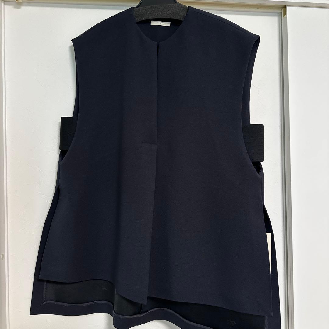 LE PHIL ネイビー ジレ