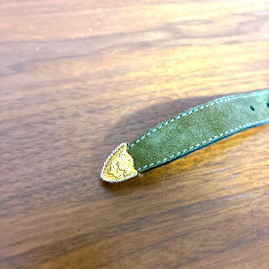 小物 00s y2k archive ESCADA GOLD buckle belt