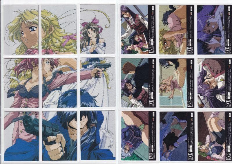 EVE　burst errorイヴ・バーストエラー　トレーディングカード２コンプ