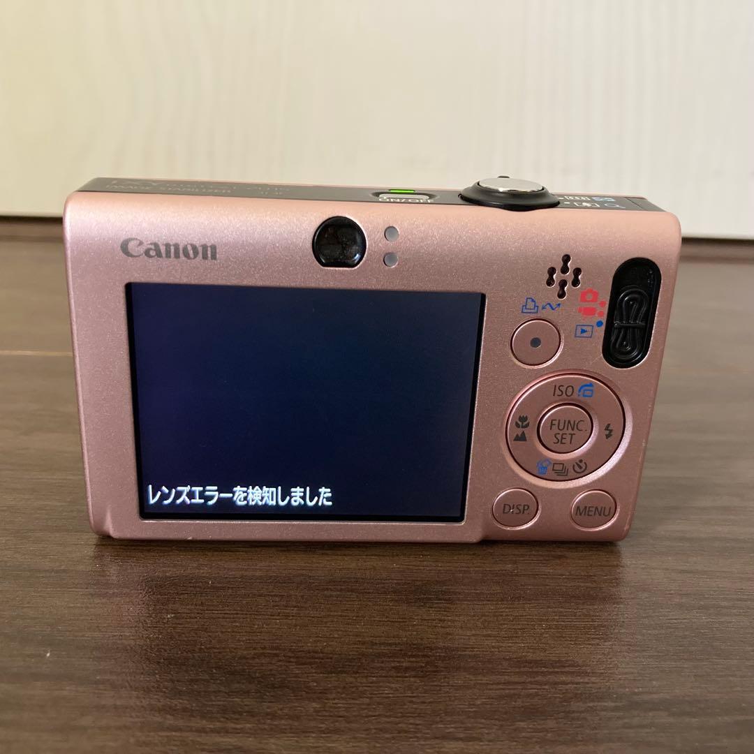 【ジャンク品】 キヤノン コンデジ IXY 20IS ピンク