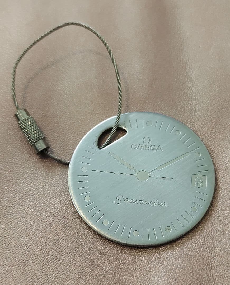 OMEGA SEAMASTER シーマスター文字盤 キーリングチャーム｜オメガ