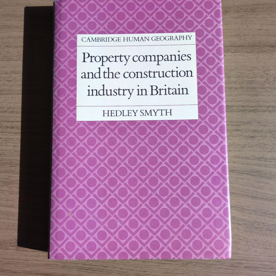 洋書 Property companies and the construction