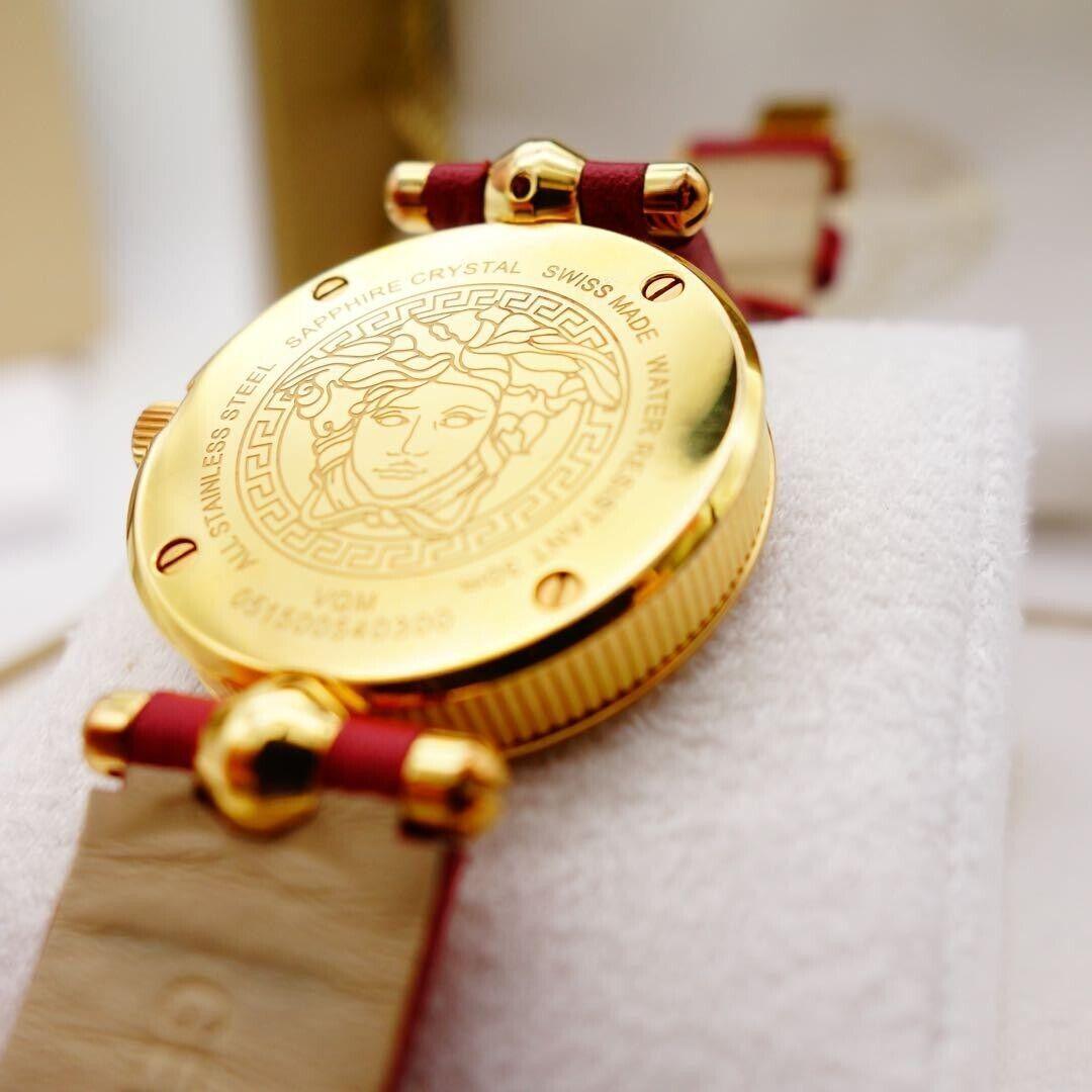 ヴェルサーチ 女性用　腕時計、Microvanitas Red 箱と証明書付き