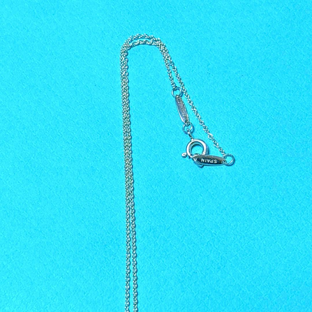 【美品】Tiffany ティファニー ウェーブ ネックレス シルバー925