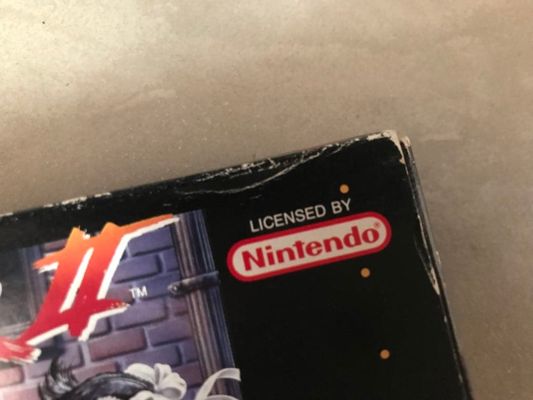 北米 ストリートファイター2 スーパーファミコン　レア(箱説つき)