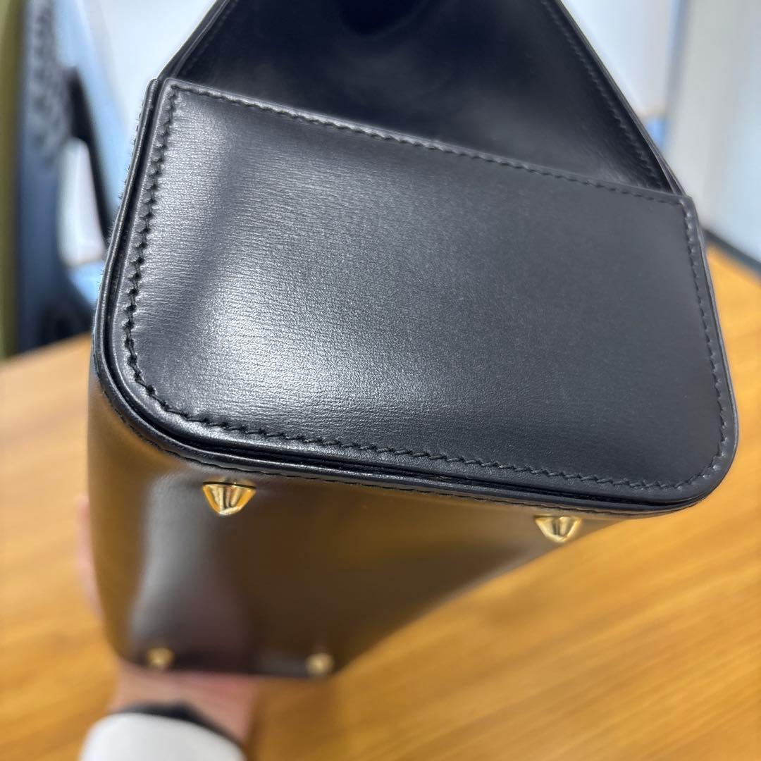 BALLY 2wayハンドバッグ ショルダーストラップ付