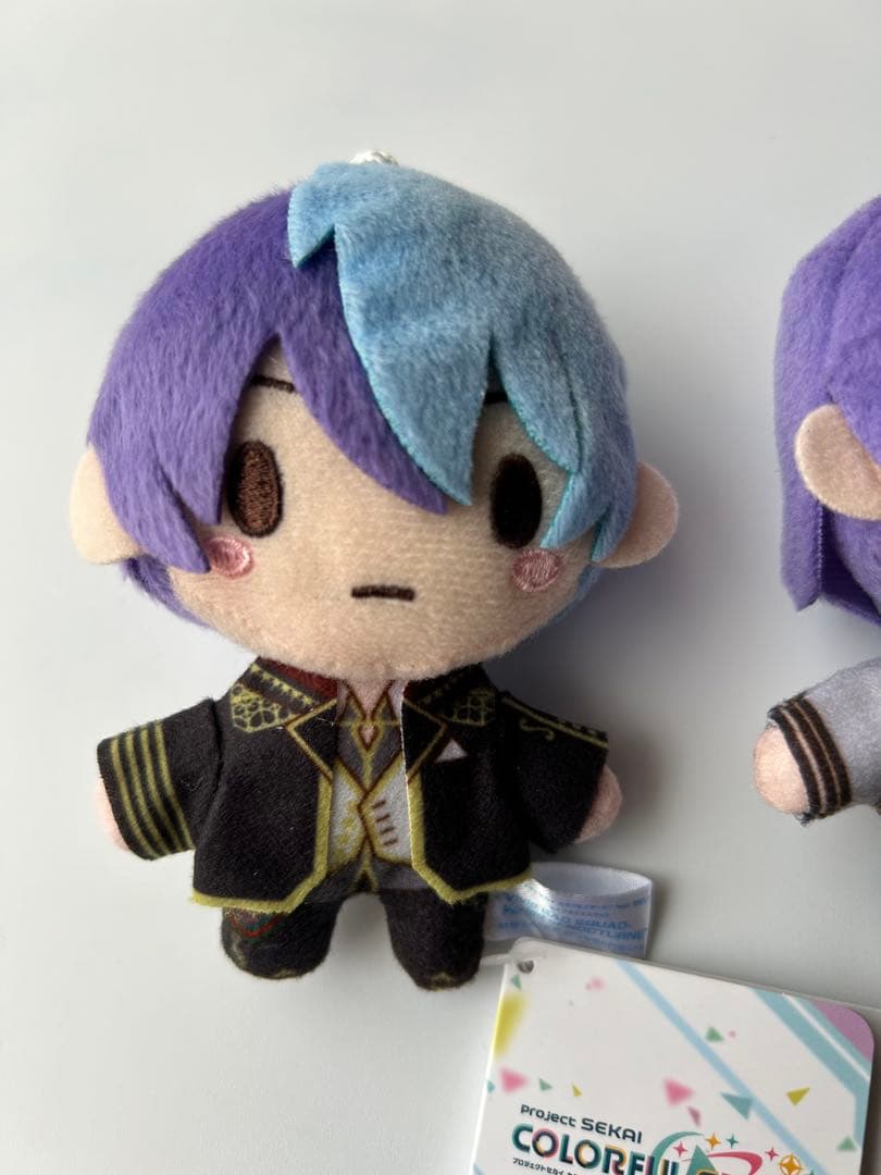 プロセカ　青柳 冬弥　モアプラス / ふわぷち マスコット ミニぬいぐるみ