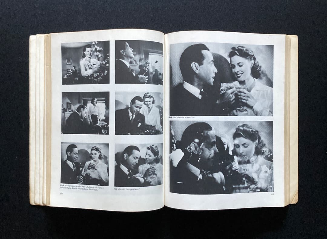 No.564『（英文）映画カサブランカ 全シーン』