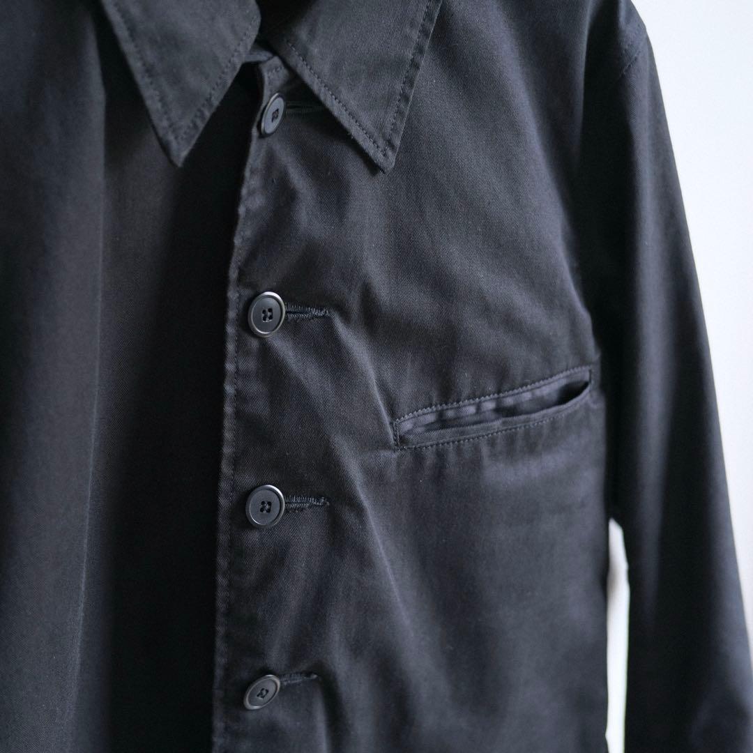 【希少】 モールスキンジャケット ブラック デッドストック