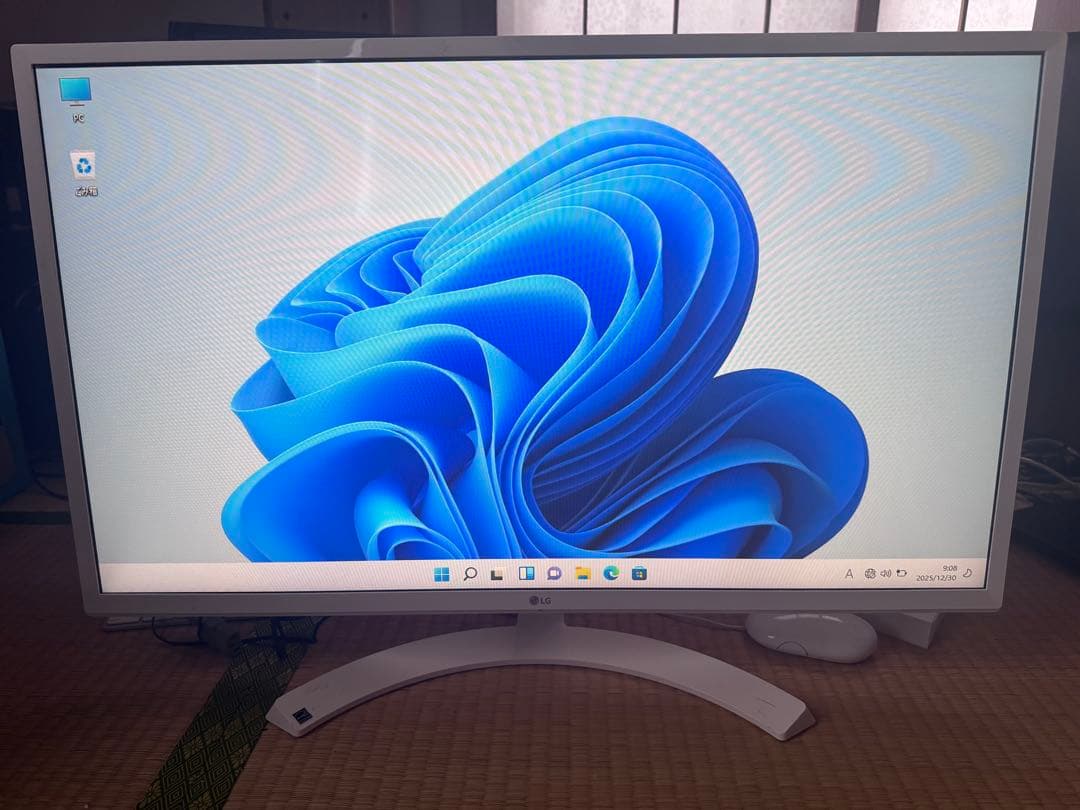 LG 32MP58HQ-W ホワイト モニター