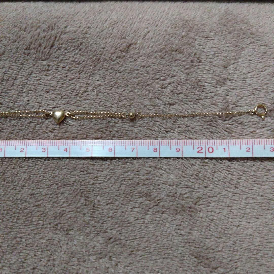 ブレスレット　アンクレット　エステール　K18 ピンクゴールド