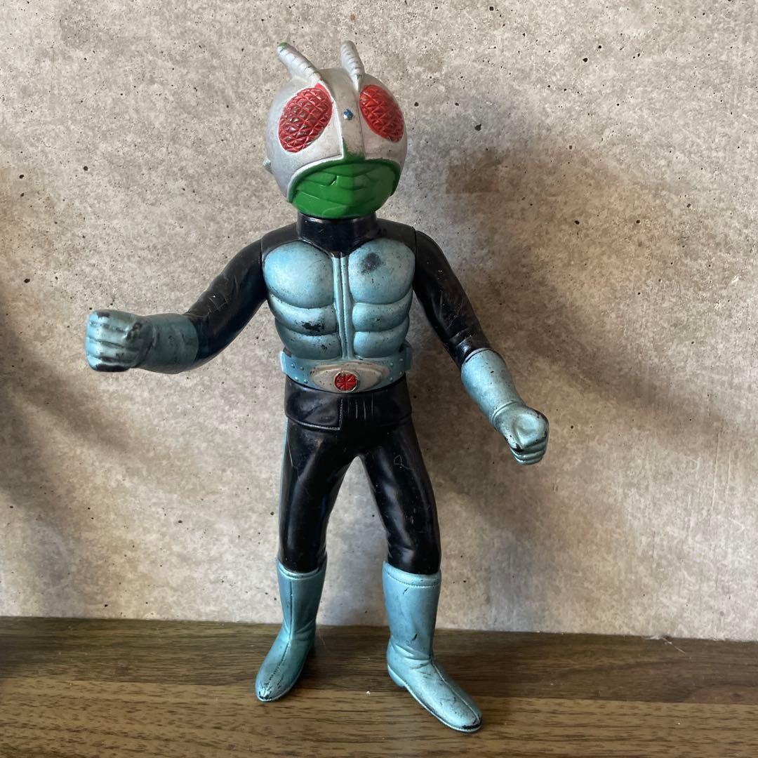 当時物仮面ライダー１号ソフビミドルサイズ