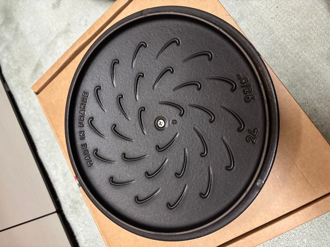 STAUB ストウブ フレンチ ルースターココット グレー 24cm