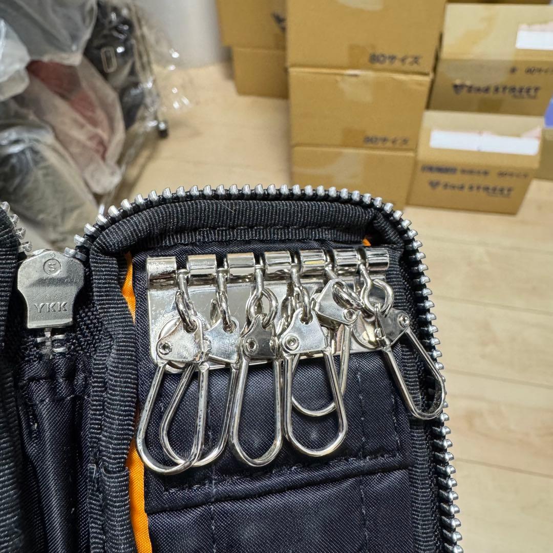 【新品同様】PORTER ポーター　タンカー　キーケース　黒　622-07138