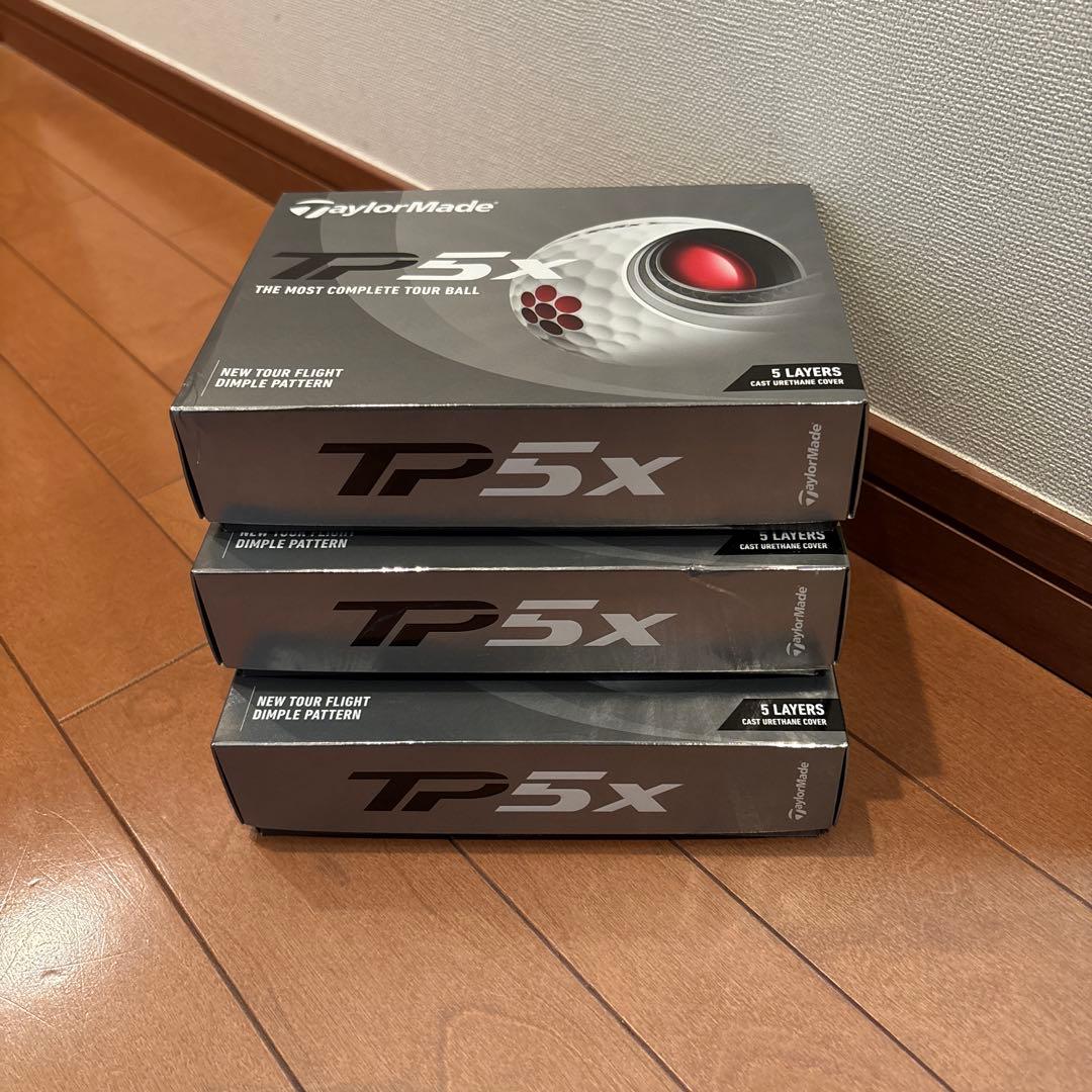 【新品】テーラーメイド TP5x 白3ダース（36球）2021年モデル