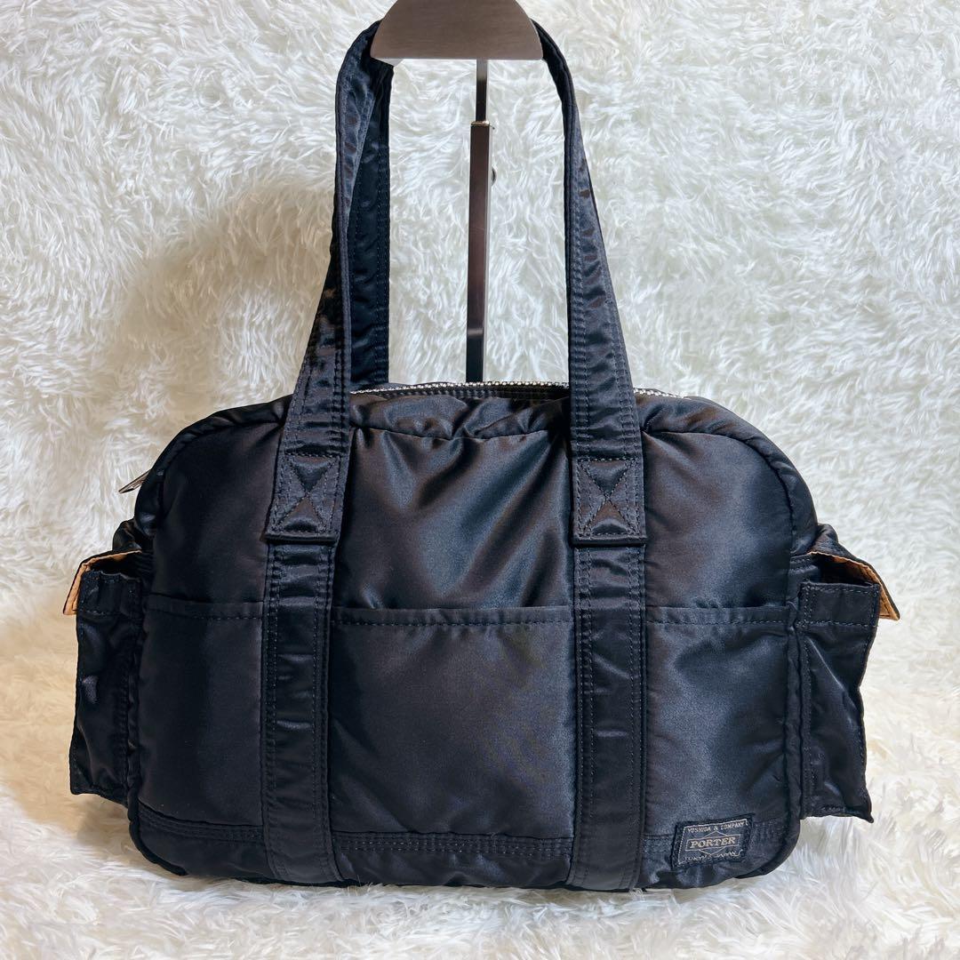 極美品✨入手困難品 PORTER ポーター タンカー ダッフルバッグ ブラック