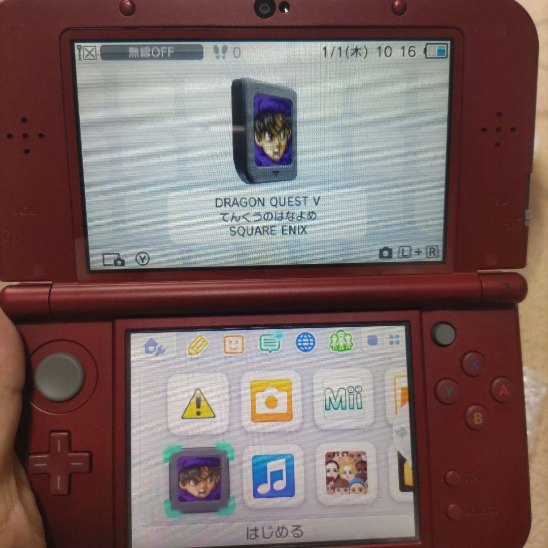 Newニンテンドー3DSLL メタリックレッド