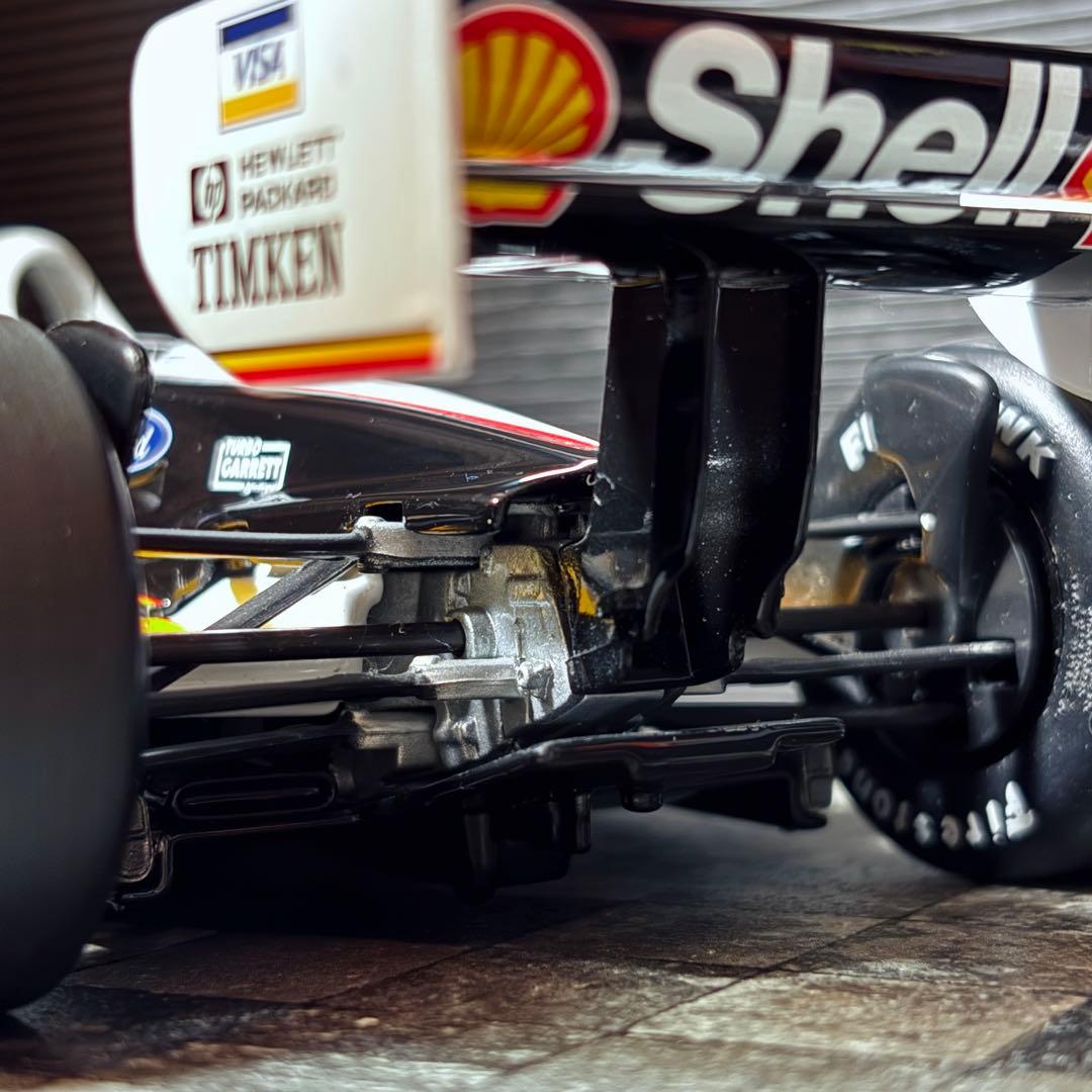 ブライアン・ハータ サイン入り 1/18 Action レイナード 99i