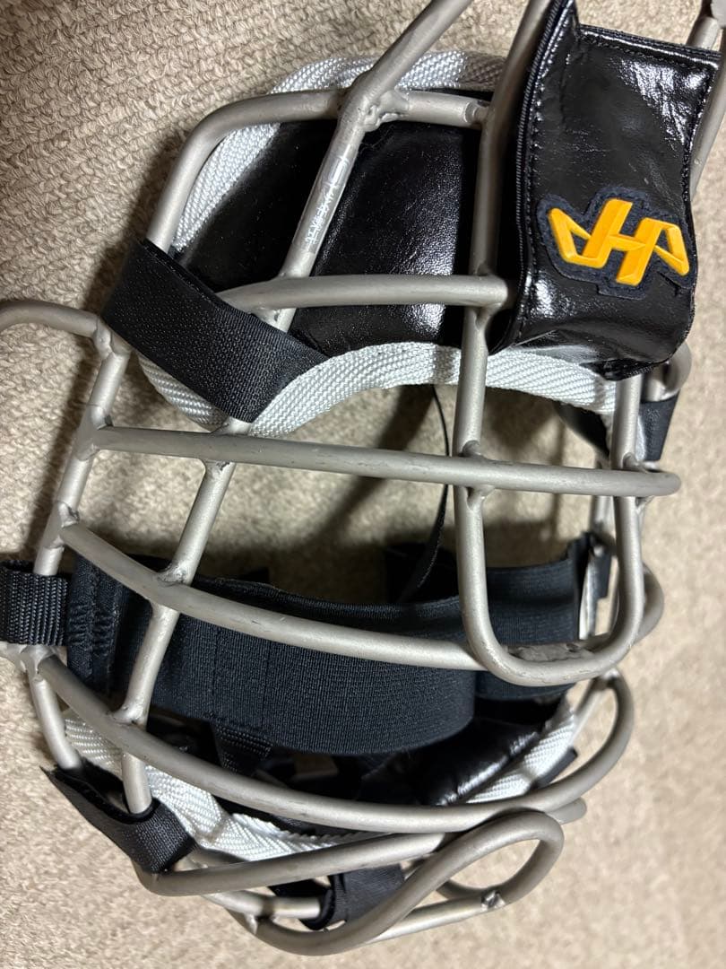 キャッチャー 防具 セット ブラック/シルバー ハタケヤマ