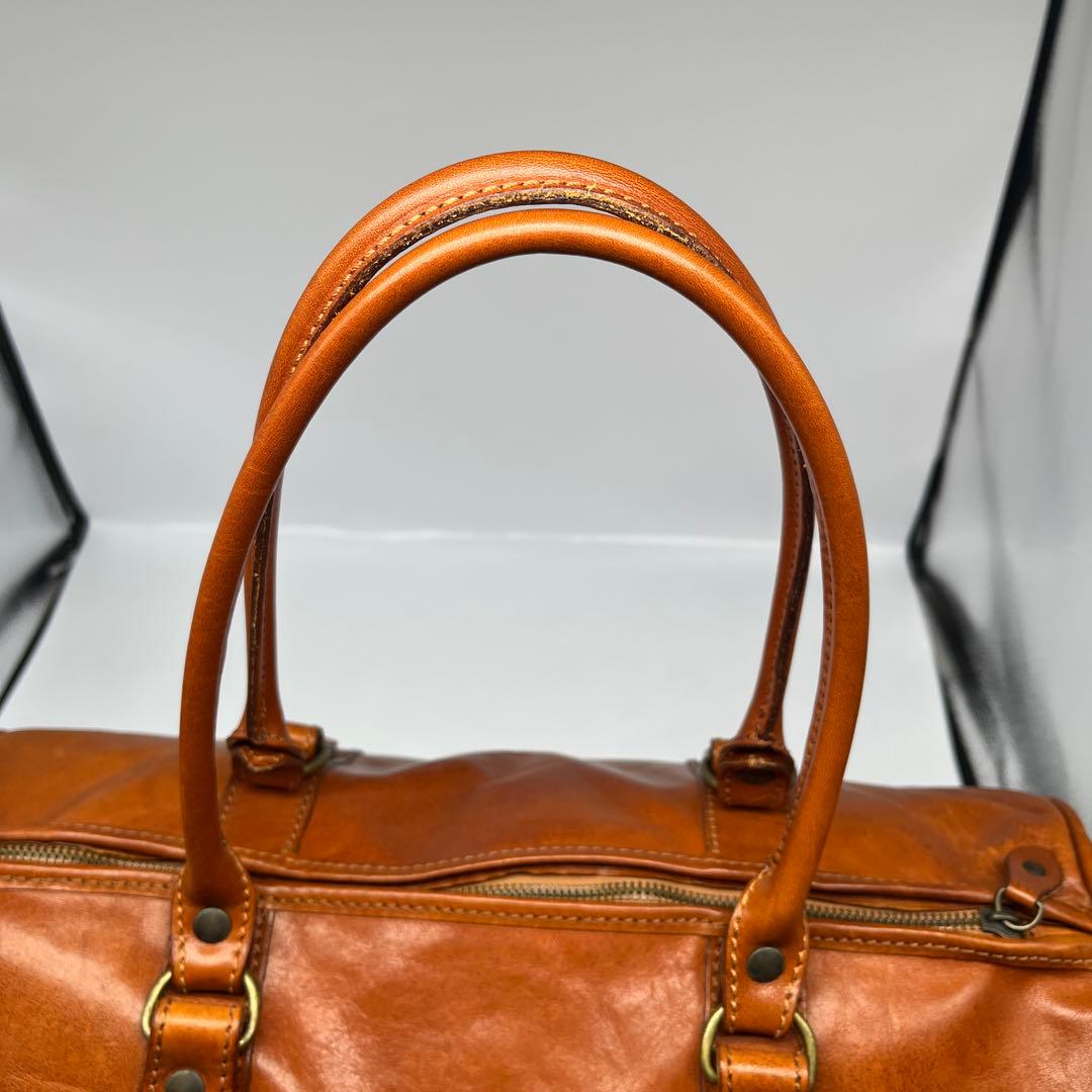 美品 I MEDICI イ メディチ イタリアンレザー ボストンバック トラベル