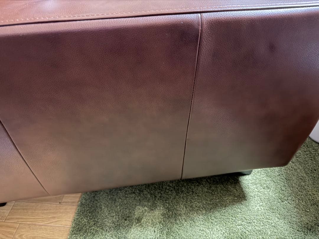 【定価23万円】IDEE 無印良品 レザーソファ 本革