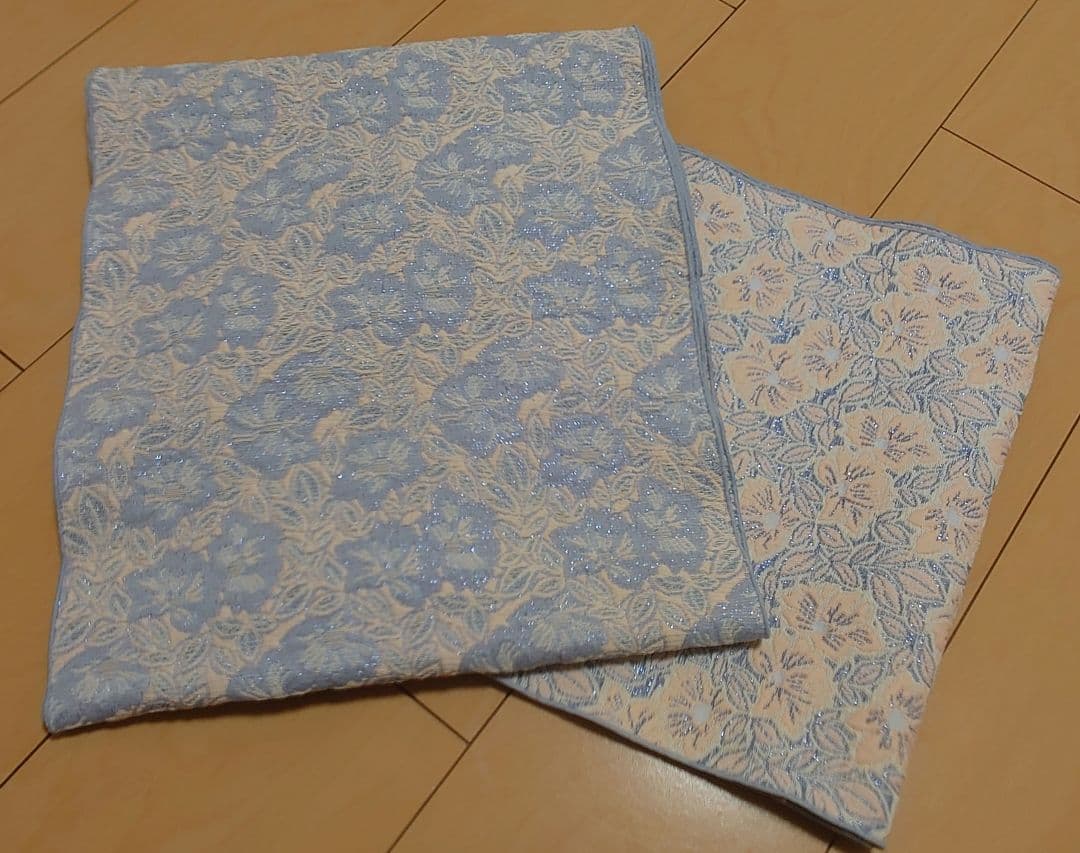 Tsubakian グリッターフラワー兵児帯（桃色珊瑚）