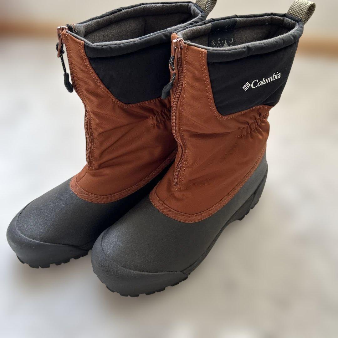 Columbia 防水ウィンターブーツ ブラウン/ブラック