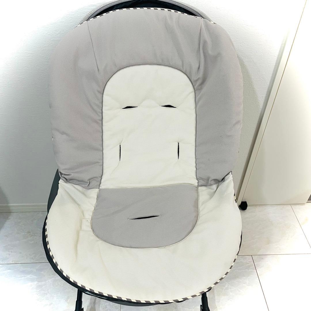 【美品】取替カバー付★コンビネムリラオートスイングBEDiスリープシェルブルー