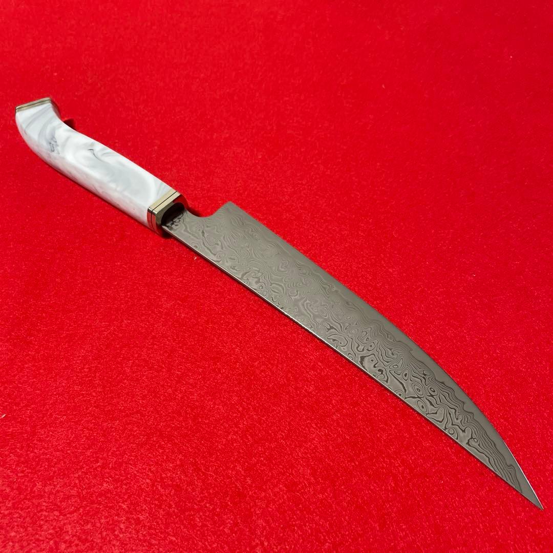 AUS10 ダマスカス　先丸肉切り