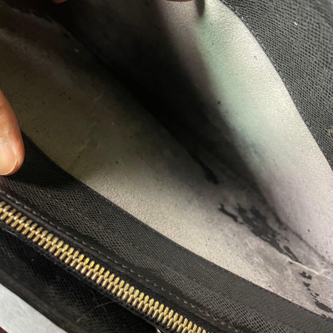 LOUIS VUITTON タイガ 黒 ビジネスバッグ ポルトドキュマン ロザン