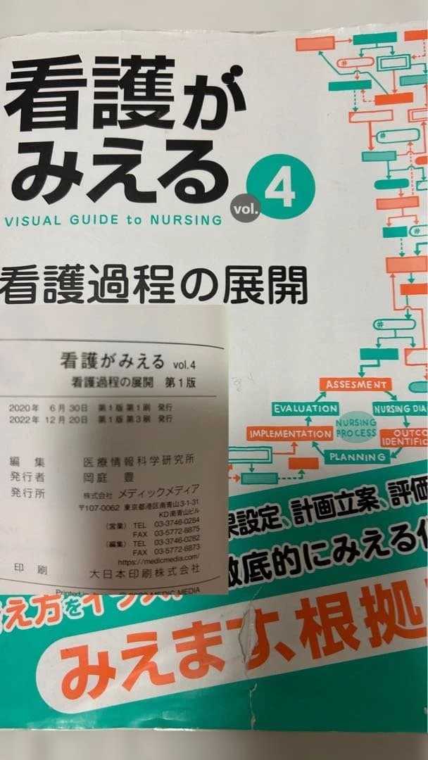 医学書院　都立看護専門学校　教科書　1年